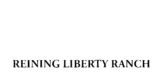 reining liberty ranch logo white